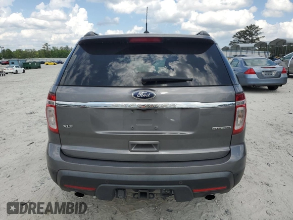 2013 Ford Explorer XLT with VIN 1FM5K7D89DGB11745, listed as a Copart auction lot 53835035 with 158,320 mi miles and Salvage Title. Bid and sale history available at DreamBid. Image 6.