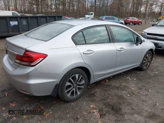2014 Honda Civic Sedan EX with VIN 2HGFB2F87EH547056, listed as a IAAI auction lot 40908800 with 119,313 mi miles. Bid and sale history available at carsss.com. Image 4.