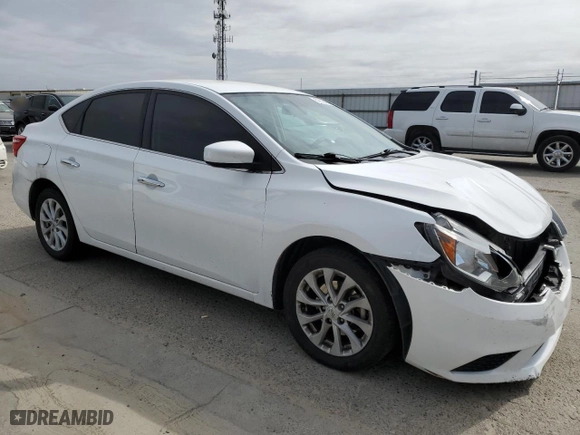 2019 Nissan Sentra SV with VIN 3N1AB7AP6KL612599, listed as a Copart auction lot 52913425 with 115,290 mi miles and Salvage Title. Bid and sale history available at carsss.com. Image 4.