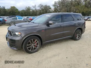 2020 Dodge Durango SRT with VIN 1C4SDJGJ6LC224071, listed as a Copart auction lot 51275695 with 40,392 mi miles and Non Repairable. Bid and sale history available at carsss.com. Image 1.