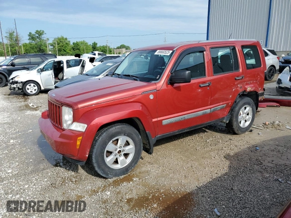 2010 Jeep Liberty Sport with VIN 1J4PN2GK8AW167864, listed as a Copart auction lot 56660525 with 163,332 mi miles and Salvage title. Bid and sale history available at DreamBid. Image 1.