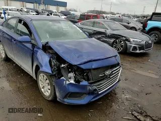 2020 Hyundai Accent SE with VIN 3KPC24A68LE108458, listed as a Copart auction lot 48017955 with 114,373 mi miles and Non Repairable. Bid and sale history available at carsss.com. Image 10.