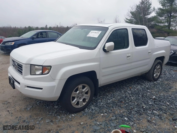 2008 Honda Ridgeline RTL with VIN 2HJYK16528H509919, listed as a IAAI auction lot 41978431 with 163,684 mi miles. Bid and sale history available at carsss.com. Image 17.