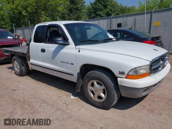 1998 Dodge Dakota SLT z VIN 1B7GL22X9WS620905, wystawiony jako IAAI lot #42388299 z przebiegiem 146 315 mil mil oraz . Historia ofert i sprzedaży dostępna na DreamBid. Obrazek 1.