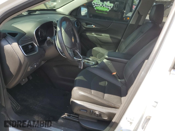 2020 Chevrolet Equinox Premier with VIN 3GNAXNEV8LS685127, listed as a Copart auction lot 57146455 with 48,879 mi miles and Salvage title. Bid and sale history available at DreamBid. Image 7.