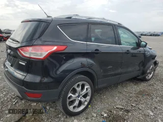 2013 Ford Escape Titanium with VIN 1FMCU0J90DUD84886, listed as a Copart auction lot 57292254 with 158,149 mi miles and Non repairable. Bid and sale history available at DreamBid. Image 3.