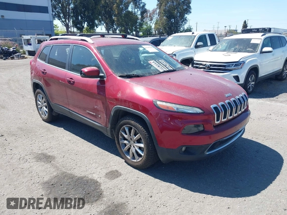 2016 Jeep Cherokee Limited z VIN 1C4PJMDS5GW226671, wystawiony jako IAAI lot #42249438 z przebiegiem 163 204 mil mil oraz . Historia ofert i sprzedaży dostępna na DreamBid. Obrazek 1.