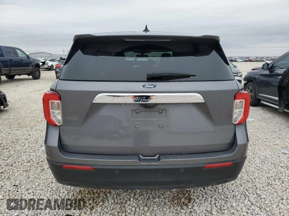 2021 Ford Explorer with VIN 1FMSK7BH2MGA61244, listed as a Copart auction lot 42625215 with 113,243 mi miles and Salvage Title. Bid and sale history available at carsss.com. Image 6.