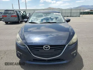 2015 Mazda 3 i Touring with VIN JM1BM1V77F1267454, listed as a Copart auction lot 60651625 with 107,649 mi miles and Salvage title. Bid and sale history available at DreamBid. Image 5.