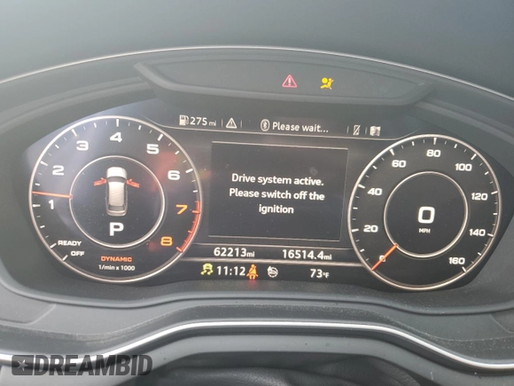2018 Audi allroad A4 Premium with VIN WA17NAF41JA193040, listed as a Copart auction lot 73289744 with 62,213 mi miles and Salvage Title. Bid and sale history available at DreamBid. Image 9.