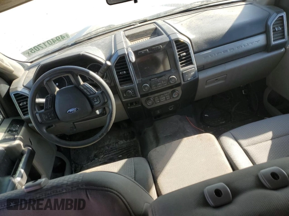 2022 Ford F-250 XL with VIN 1FT7X2BN1NEC87082, listed as a Copart auction lot 49401705 with Not Provided miles and Salvage Title. Bid and sale history available at DreamBid. Image 8.