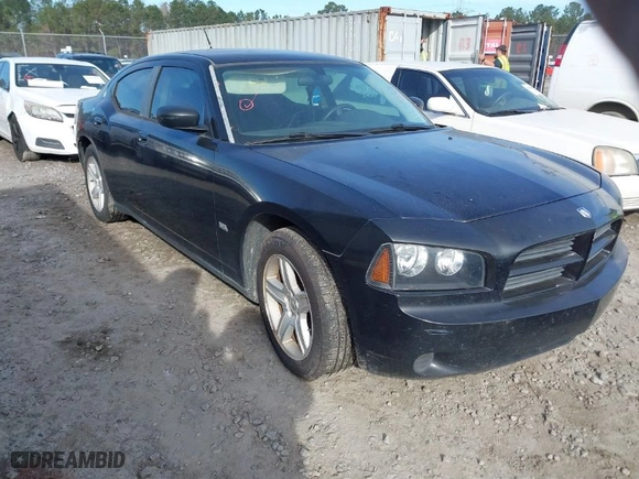 2008 Dodge Charger with VIN 2B3KA43G18H283507, listed as a IAAI auction lot 41605352 with 210,279 mi miles. Bid and sale history available at carsss.com. Image 1.