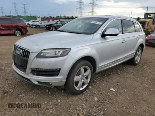 2012 Audi Q7 Premium Plus with VIN WA1LGAFE8CD002054, listed as a Copart auction lot 61968375 with Not provided miles and Salvage title. Bid and sale history available at DreamBid. Image 1.