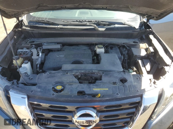 2017 Nissan Pathfinder SV with VIN 5N1DR2MM5HC904433, listed as a Copart auction lot 49607565 with 126,448 mi miles and Clean Title. Bid and sale history available at carsss.com. Image 12.