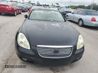 2002 Lexus SC with VIN JTHFN48Y320005577, listed as a Copart auction lot 75085314 with Not Provided miles and Non Repairable. Bid and sale history available at carsss.com. Image 5.