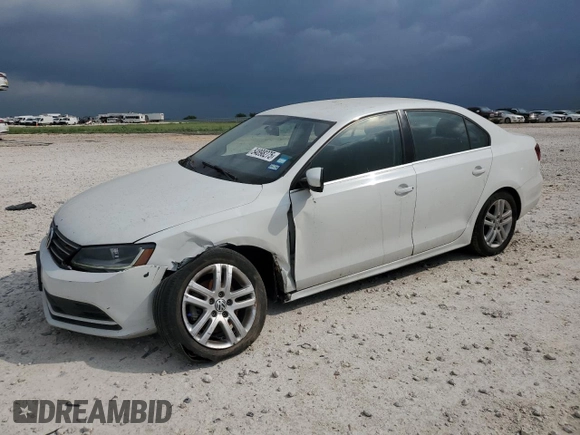 2017 Volkswagen Jetta S with VIN 3VW2B7AJ3HM311494, listed as a Copart auction lot 54898275 with 122,141 mi miles and Clean title. Bid and sale history available at DreamBid. Image 1.