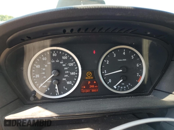 2006 BMW 5 Series 530xi with VIN WBANN73526CN00088, listed as a Copart auction lot 70324494 with 151,241 mi miles and Clean Title. Bid and sale history available at carsss.com. Image 9.