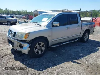 2004 Nissan Titan LE with VIN 1N6AA07AX4N575552, listed as a IAAI auction lot 41994360 with 258,524 mi miles and . Bid and sale history available at DreamBid. Image 2.