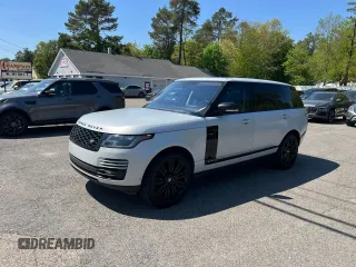 2020 Land Rover Range Rover z VIN SALGS5SEXLA404736, wystawiony jako Copart lot #56987455 z przebiegiem 157 169 mil mil oraz Tytuł czysty. Historia ofert i sprzedaży dostępna na DreamBid. Obrazek 1.