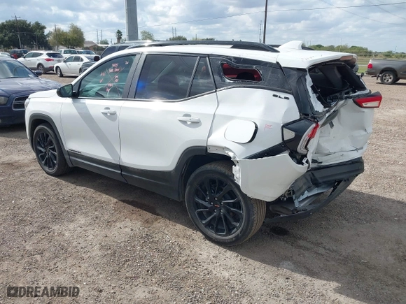 2024 GMC Terrain SLE with VIN 3GKALMEG7RL270873, listed as a IAAI auction lot 41174552 with 15,887 mi miles. Bid and sale history available at carsss.com. Image 3.