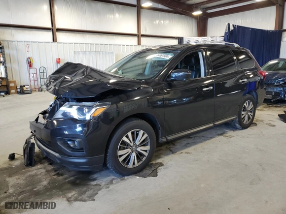 2020 Nissan Pathfinder SL with VIN 5N1DR2CN0LC581976, listed as a Copart auction lot 84391984 with 80,814 mi miles and Salvage Title. Bid and sale history available at carsss.com. Image 1.