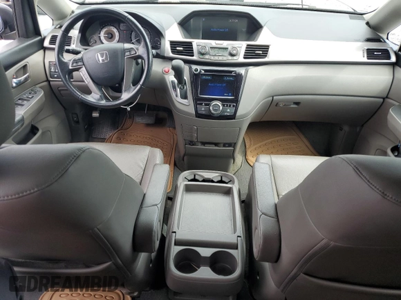 2017 Honda Odyssey EX-L with VIN 5FNRL5H62HB007324, listed as a Copart auction lot 54594405 with 160,638 mi miles and Clean Title. Bid and sale history available at DreamBid. Image 8.