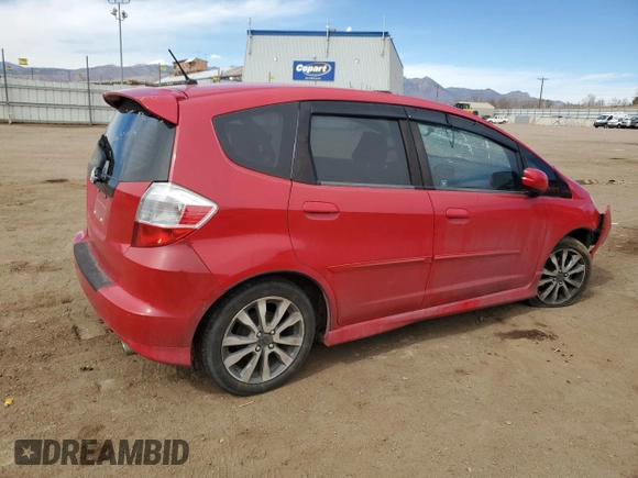2012 Honda Fit Sport with VIN JHMGE8H52CC039480, listed as a Copart auction lot 48185445 with 106,663 mi miles and Salvage Title. Bid and sale history available at DreamBid. Image 3.