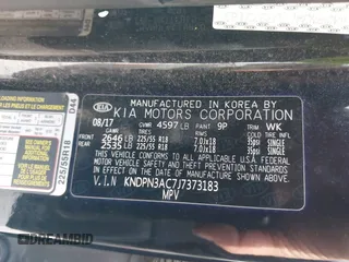 2018 Kia Sportage EX with VIN KNDPN3AC7J7373183, listed as a IAAI auction lot 41169417 with 174,423 mi miles and . Bid and sale history available at DreamBid. Image 9.