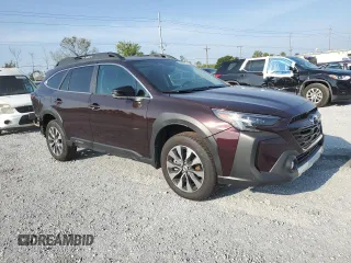 2024 Subaru Outback Limited с VIN 4S4BTANC9R3206532, выставлен на аукционе Copart как лот 58101175 с пробегом 13 025 миль миль и Списание • Salvage title. История ставок и продаж доступна на DreamBid. Изображение 4.