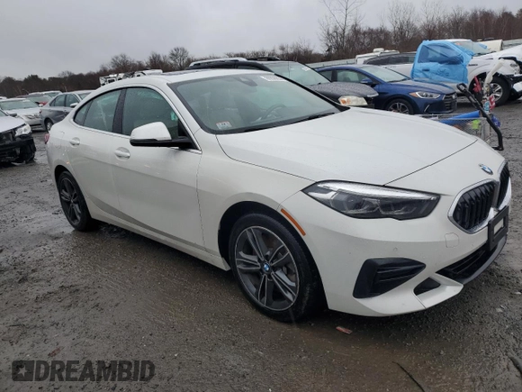 2022 BMW 2 Series 228i xDrive with VIN WBA73AK05N7K83774, listed as a Copart auction lot 85938854 with Not Provided miles and Salvage Title. Bid and sale history available at carsss.com. Image 4.