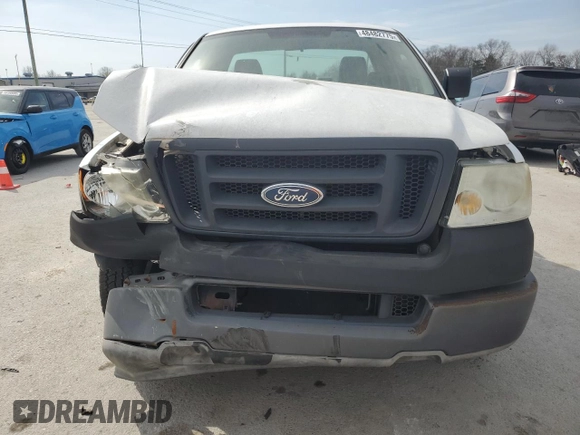 2005 Ford F-150 XL with VIN 1FTRF12245NA50159, listed as a Copart auction lot 48482775 with 96,334 mi miles and Salvage Title. Bid and sale history available at carsss.com. Image 5.