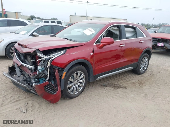 2020 Cadillac XT4 FWD Premium Luxury with VIN 1GYFZCR44LF135520, listed as a IAAI auction lot 41197302 with 78,324 mi miles. Bid and sale history available at carsss.com. Image 18.