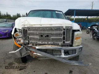 2008 Ford Super Duty F-250 SRW XL with VIN 1FTSX21R18EB68466, listed as a Copart auction lot 48565885 with 135,833 mi miles and Salvage Title. Bid and sale history available at carsss.com. Image 5.