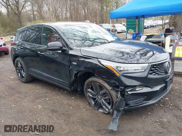 2021 Acura RDX w/A-Spec Package with VIN 5J8TC2H60ML044093, listed as a IAAI auction lot 41999368 with 29,776 mi miles and . Bid and sale history available at DreamBid. Image 13.