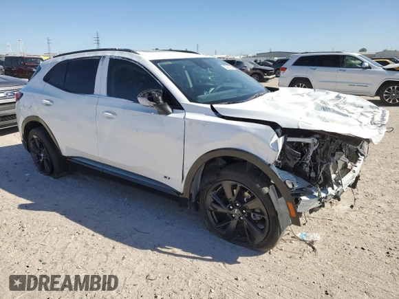 2024 Buick Envision Sport Touring with VIN LRBFZPE48RD071486, listed as a Copart auction lot 50210955 with 3,744 mi miles and Salvage Title. Bid and sale history available at carsss.com. Image 4.