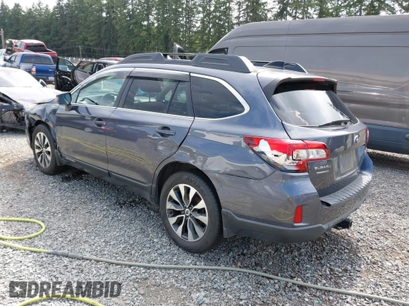 2016 Subaru Outback Limited with VIN 4S4BSENC0G3267470, listed as a IAAI auction lot 42493854 with 136,321 mi miles and . Bid and sale history available at DreamBid. Image 3.