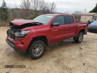 2023 Chevrolet Colorado 2WD LT z VIN 1GCGSCEC6P1241711, wystawiony jako Copart lot #74743604 z przebiegiem 19 535 mil mil oraz Szkoda całkowita • Salvage title. Historia ofert i sprzedaży dostępna na DreamBid. Obrazek 1.