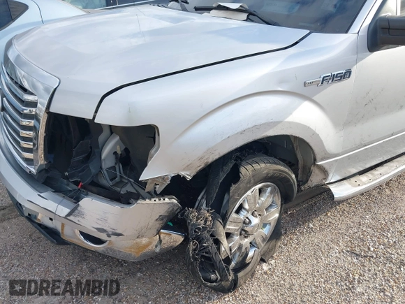 2011 Ford F-150 XL with VIN 1FTFW1CF8BFB09806, listed as a IAAI auction lot 38661944 with 1 mi miles. Bid and sale history available at carsss.com. Image 6.