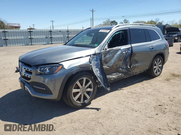 2020 Mercedes-Benz GLS 450 z VIN 4JGFF5KE3LA177439, wystawiony jako Copart lot #50192305 z przebiegiem 33 189 mil mil oraz Szkody całkowita. Historia ofert i sprzedaży dostępna na DreamBid. Obrazek 1.
