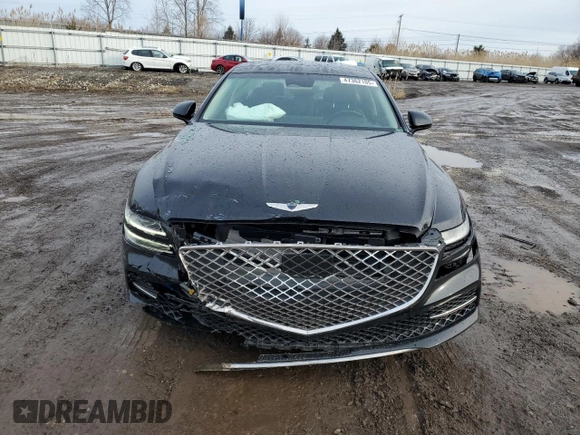 2021 Genesis G80 2.5T z VIN KMTGB4SC8MU078145, wystawiony jako Copart lot #47362105 z przebiegiem 45 642 mil mil oraz Szkoda całkowita • Salvage title. Historia ofert i sprzedaży dostępna na DreamBid. Obrazek 5.