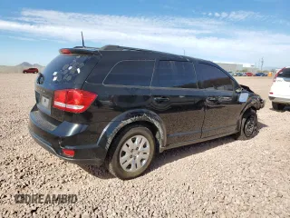 2019 Dodge Journey SE with VIN 3C4PDCBB6KT845668, listed as a Copart auction lot 43646215 with Not Provided miles and Salvage Title. Bid and sale history available at DreamBid. Image 3.