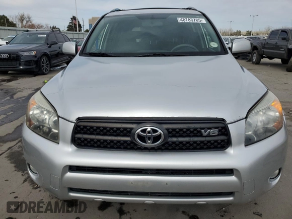 2006 Toyota RAV4 Sport with VIN JTMBK32V665012470, listed as a Copart auction lot 48783785 with 154,037 mi miles and Salvage Title. Bid and sale history available at carsss.com. Image 5.