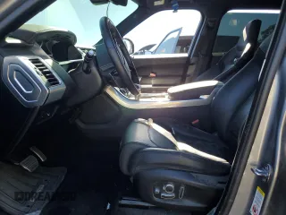 2020 Land Rover Range Rover Sport SVR with VIN SALWZ2RE0LA731657, listed as a Copart auction lot 74499814 with 28,663 mi miles and Salvage Title. Bid and sale history available at carsss.com. Image 7.