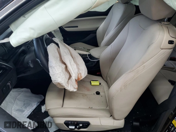 2018 BMW 2 Series 230i xDrive z VIN WBA2J3C5XJVD48455, wystawiony jako Copart lot #58833125 z przebiegiem Nie podano mil oraz Szkoda całkowita • Salvage title. Historia ofert i sprzedaży dostępna na DreamBid. Obrazek 7.