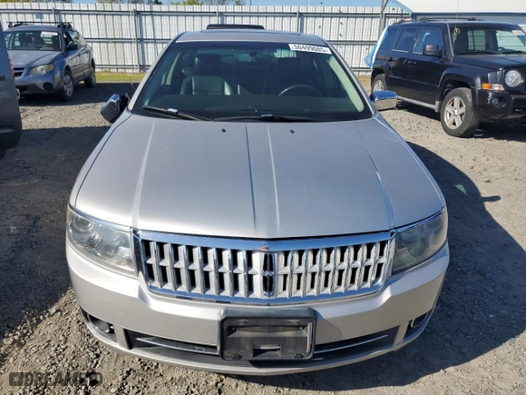 2007 Lincoln MKZ with VIN 3LNHM26T77R655556, listed as a Copart auction lot 50499085 with 204,112 mi miles and Salvage Title. Bid and sale history available at carsss.com. Image 5.