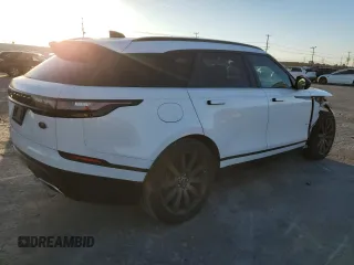 2018 Land Rover Range Rover Velar R-Dynamic HSE with VIN SALYM2RV7JA753014, listed as a Copart auction lot 41830255 with 33,339 mi miles and Salvage Title. Bid and sale history available at carsss.com. Image 3.