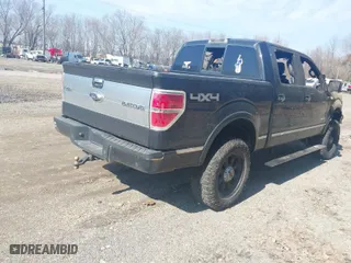 2013 Ford F-150 XL with VIN 1FTFW1ET2DFD39539, listed as a IAAI auction lot 41736604 with 160,085 mi miles. Bid and sale history available at carsss.com. Image 4.