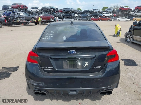 2017 Subaru WRX Premium with VIN JF1VA1E68H9829918, listed as a IAAI auction lot 41726861 with 97,263 mi miles. Bid and sale history available at carsss.com. Image 16.