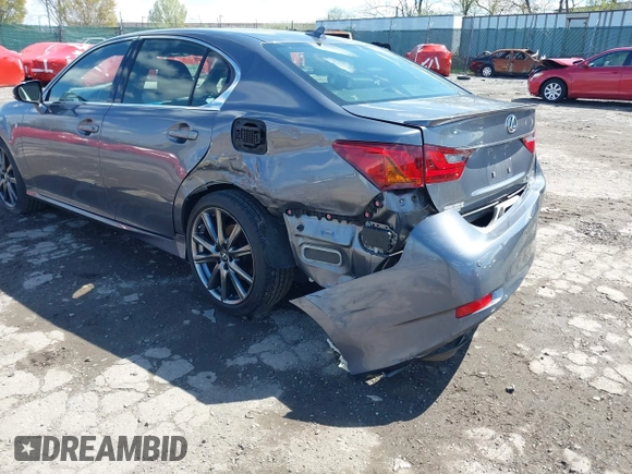 2013 Lexus GS 350 z VIN JTHCE1BL7D5005179, wystawiony jako IAAI lot #41971268 z przebiegiem 130 384 mil mil oraz . Historia ofert i sprzedaży dostępna na DreamBid. Obrazek 6.