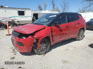 2024 Jeep Compass Limited with VIN 3C4NJDCN3RT591619, listed as a Copart auction lot 50269985 with 34,021 mi miles and Salvage Title. Bid and sale history available at carsss.com. Image 1.